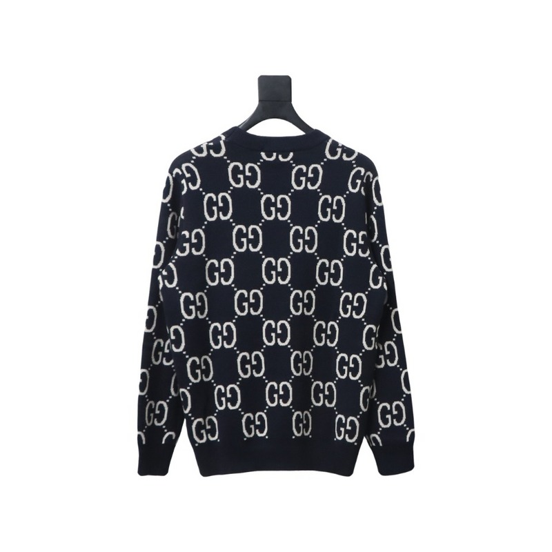 Gucci Classic Double G Jacquard Sweater