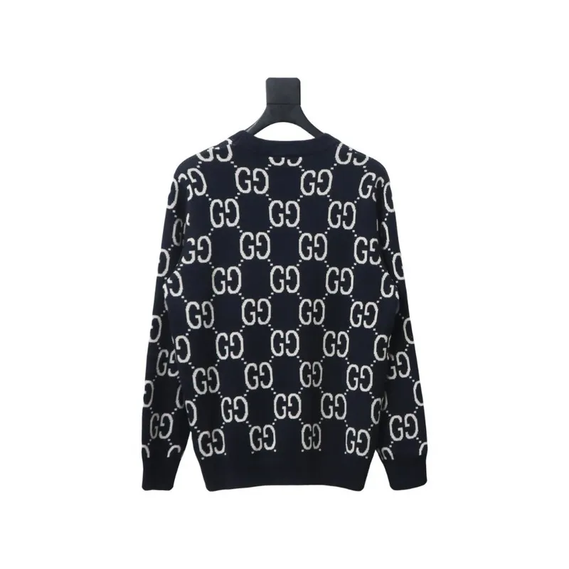 Gucci Classic Double G Jacquard Sweater
