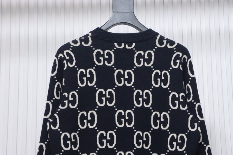 Gucci Classic Double G Jacquard Sweater