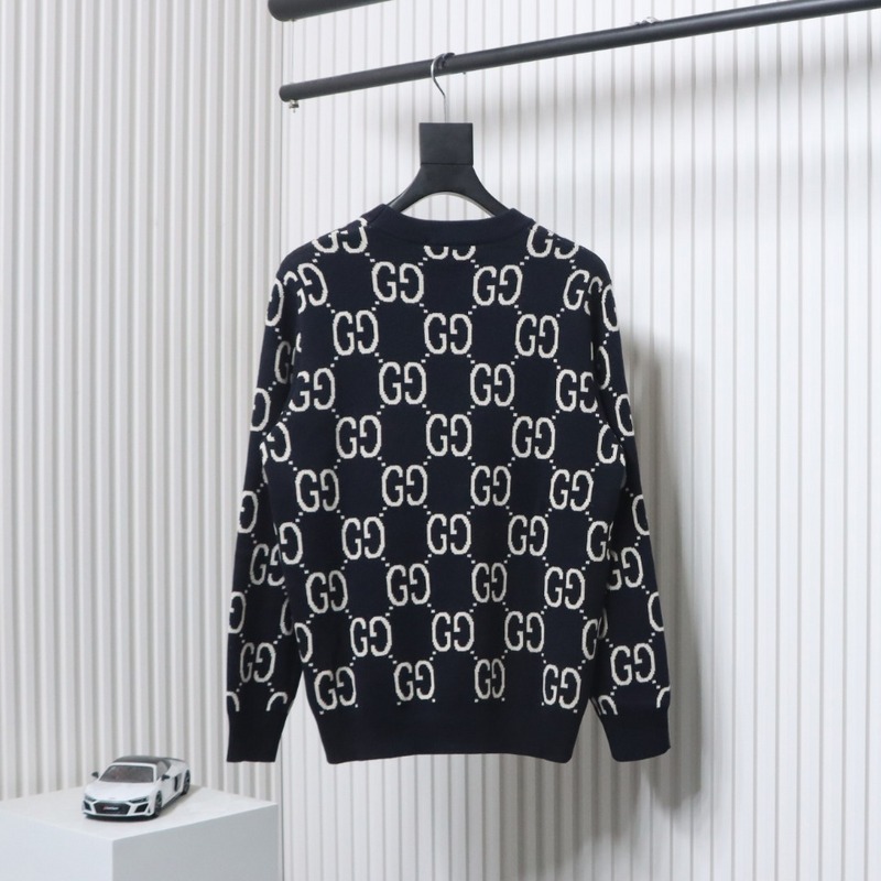 Gucci Classic Double G Jacquard Sweater