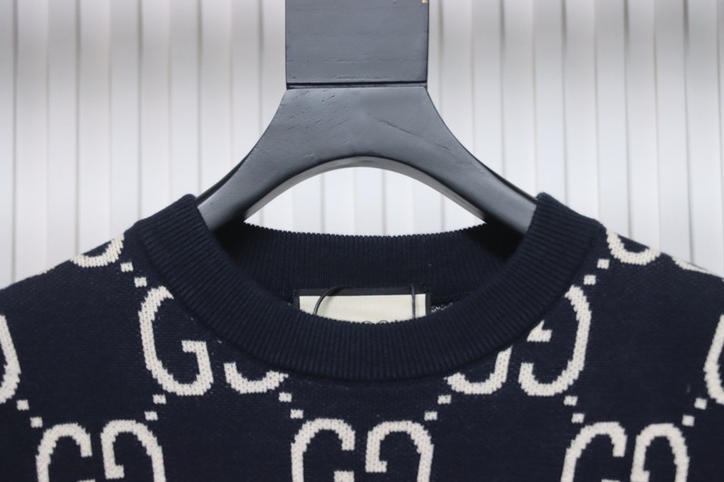 Gucci Classic Double G Jacquard Sweater