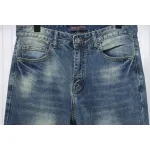 Louis Vuitton Pumpkin Embroidered Jeans