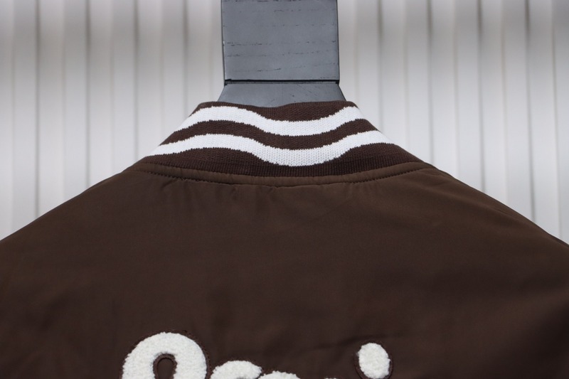 LV floral monogram wave baseball jacket