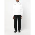 Moncler Maya hooded puffer jacket White