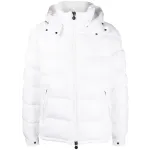 Moncler Maya hooded puffer jacket White