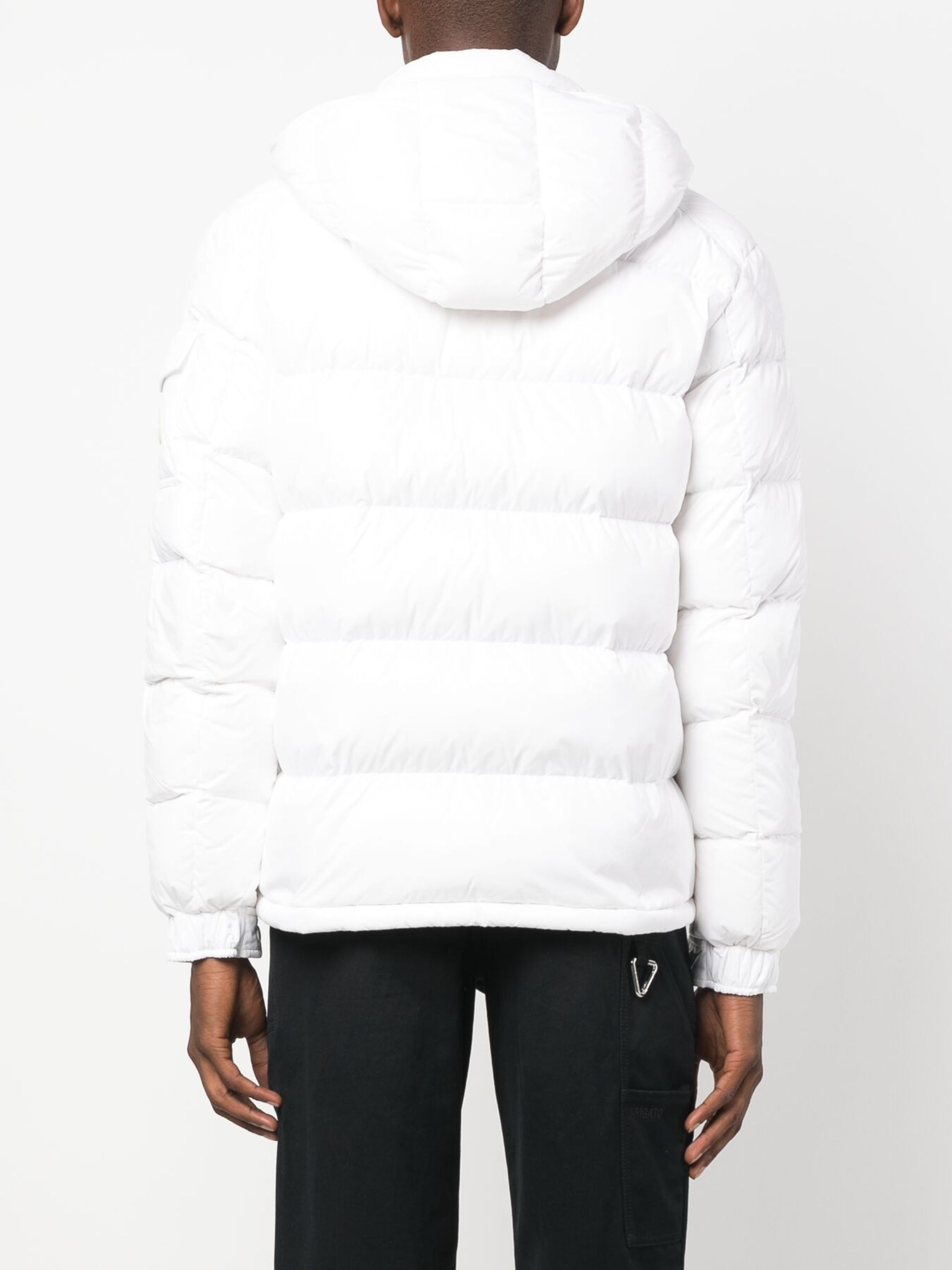 Moncler Maya hooded puffer jacket White