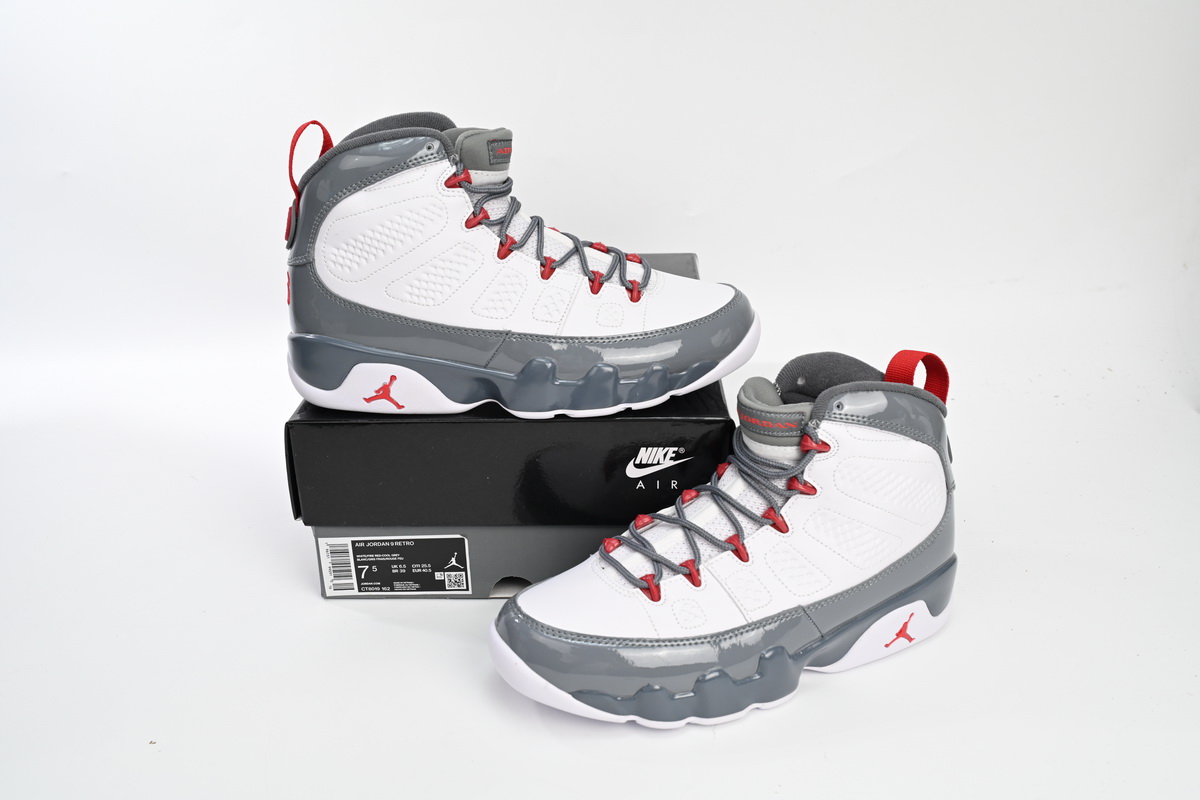 PK God Batch Air Jordan 9 “Fire Red” CT8019-162