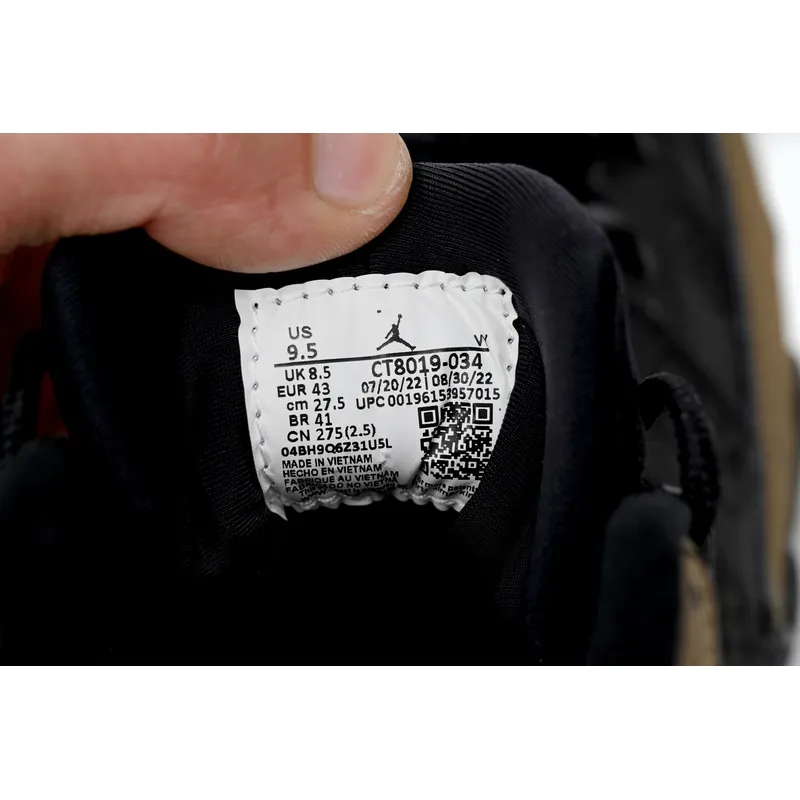 PK God Batch Air Jordan 9 “Olive Concord”Black Brown CT8019-034