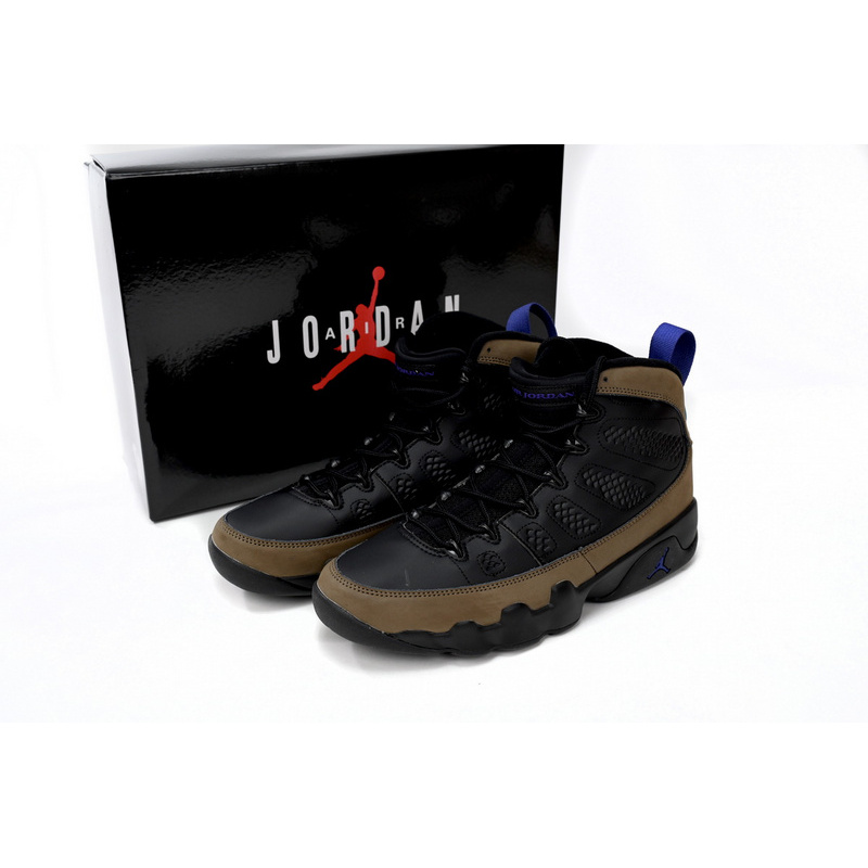 PK God Batch Air Jordan 9 “Olive Concord”Black Brown CT8019-034