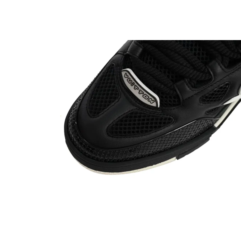 PK God Batch Louis Vuitton Skate Sneaker Black 51BCOLRB