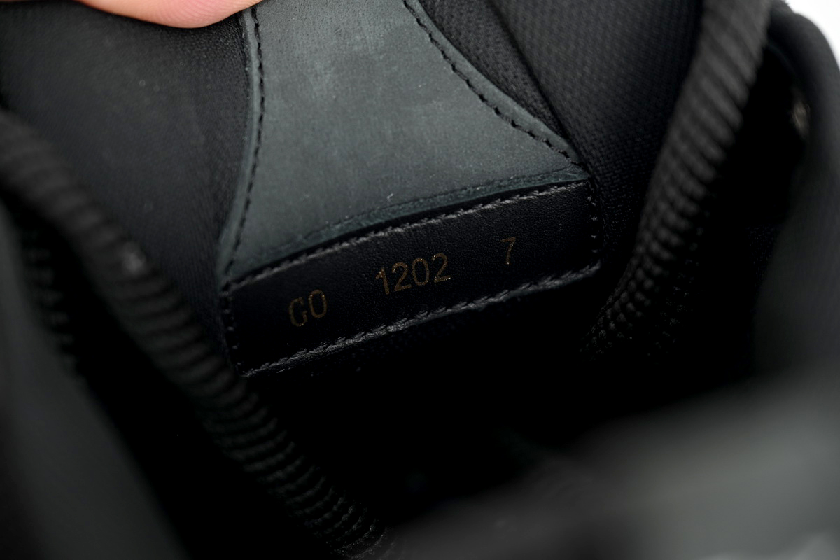 PK God Batch Louis Vuitton Skate Sneaker Black 51BCOLRB