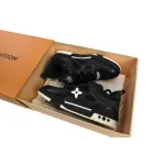 PK God Batch Louis Vuitton Skate Sneaker Black 51BCOLRB