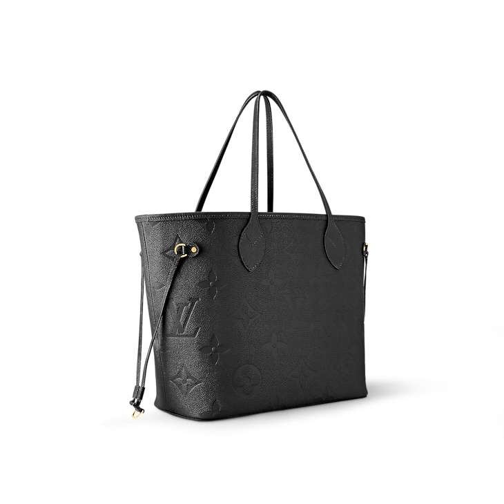Louis Vuitton Neverfull MM Black Monogram Empreinte