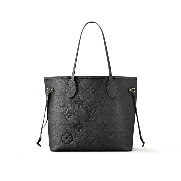 Louis Vuitton Neverfull MM Black Monogram Empreinte