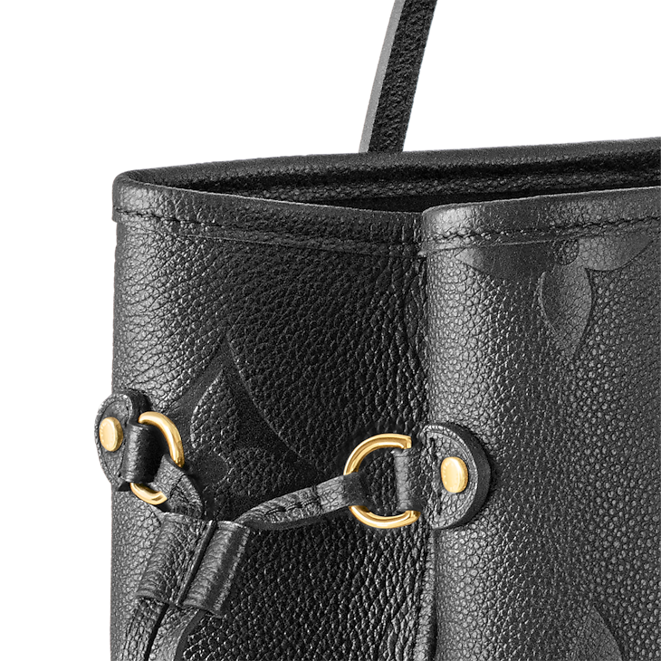 Louis Vuitton Neverfull MM Black Monogram Empreinte