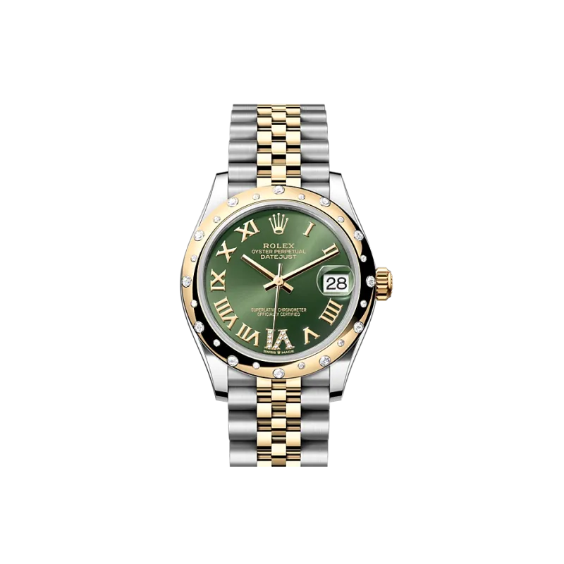 PKStockX Rolex Datejust 31 Oyster-31 mm-Oystersteel and Yellow Gold and Diamonds Reference 278343RBR m278343RBR-0016