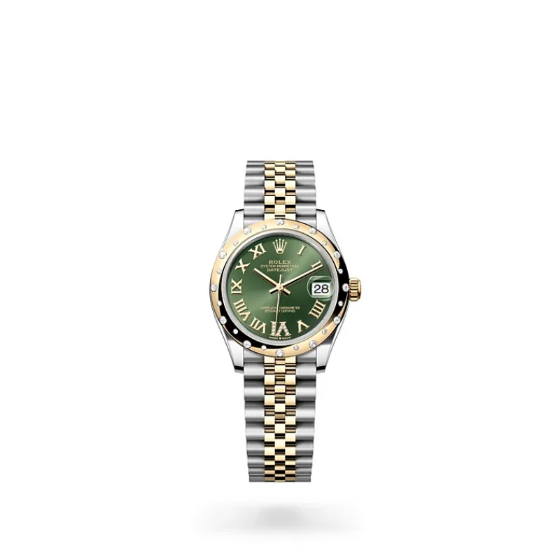 PKStockX Rolex Datejust 31 Oyster-31 mm-Oystersteel and Yellow Gold and Diamonds Reference 278343RBR m278343RBR-0016