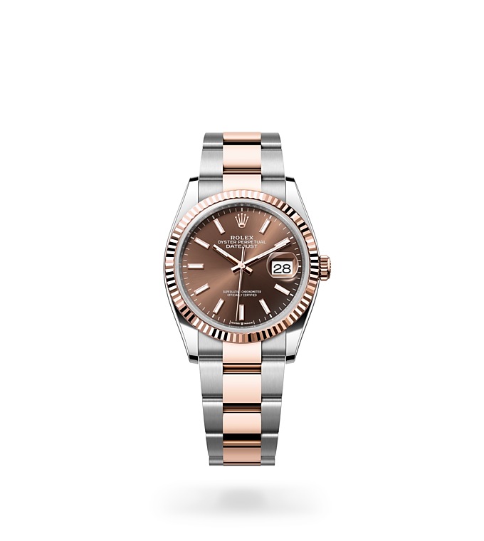 PKStockX Rolex Datejust 36 Oyster-36 mm-Oystersteel and Everose Gold Reference 126231 m126231-0044