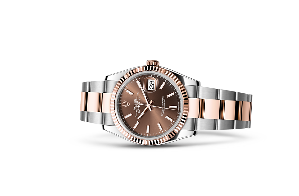 PKStockX Rolex Datejust 36 Oyster-36 mm-Oystersteel and Everose Gold Reference 126231 m126231-0044