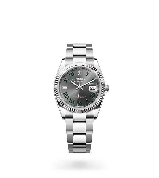 PKStockX Rolex Datejust 36 Oyster-36 mm-Oystersteel and White Gold Reference 126234 m126234-0046