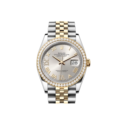 PKStockX Rolex Datejust 36 Oyster-36 mm-Oystersteel and Yellow Gold and Diamonds Reference 126283RBR m126283RBR-0017 01
