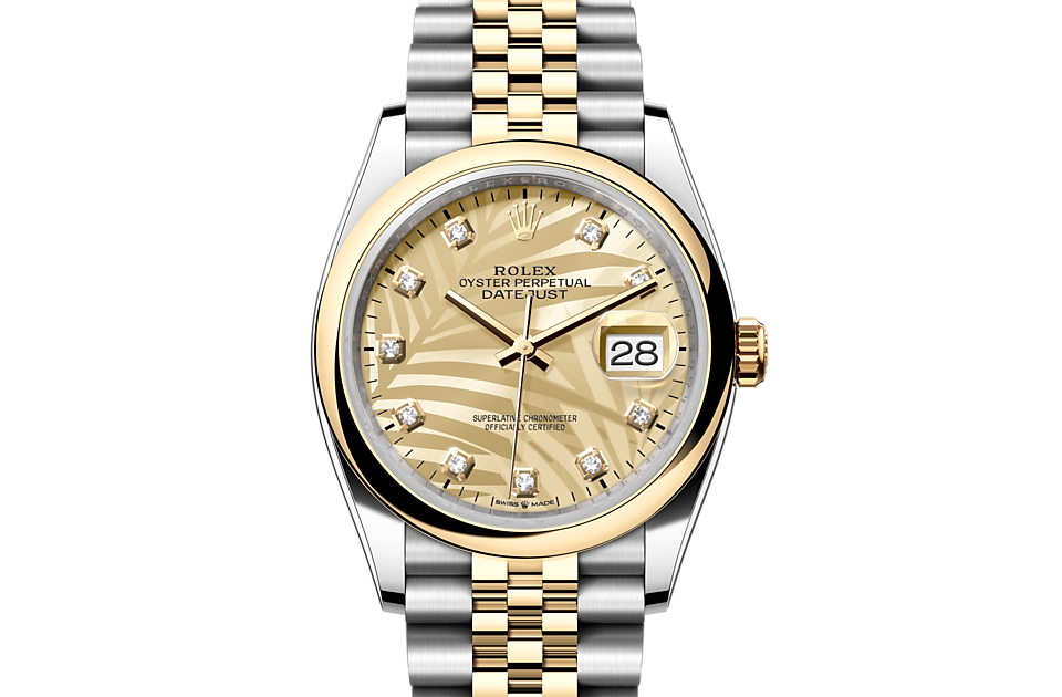 PKStockX Rolex Datejust 36 Oyster-36 mm-Oystersteel and Yellow Gold Reference 126203 m126203-0043