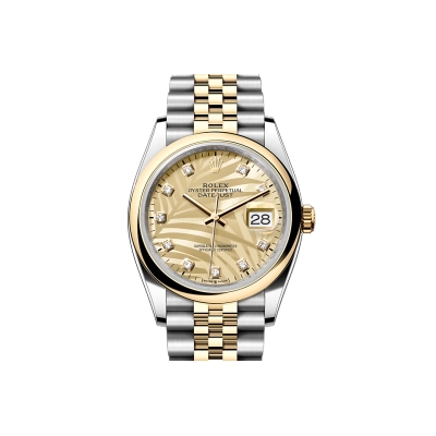 PKStockX Rolex Datejust 36 Oyster-36 mm-Oystersteel and Yellow Gold Reference 126203 m126203-0043 01