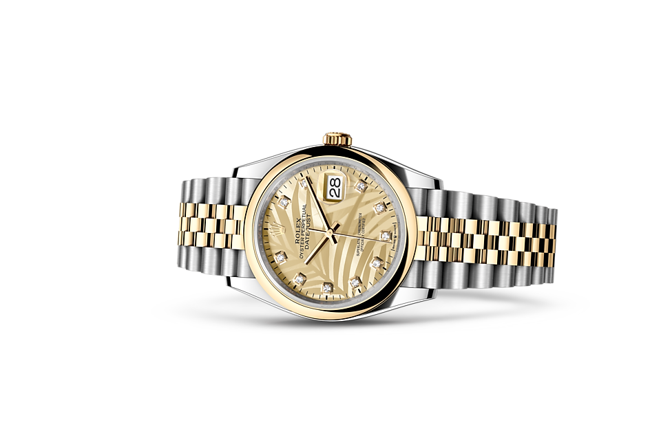 PKStockX Rolex Datejust 36 Oyster-36 mm-Oystersteel and Yellow Gold Reference 126203 m126203-0043