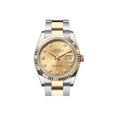 PKStockX Rolex Datejust 36 Oyster-36 mm-Oystersteel and Yellow Gold Reference 126233 m126233-0018 01