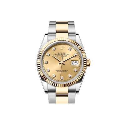 PKStockX Rolex Datejust 36 Oyster-36 mm-Oystersteel and Yellow Gold Reference 126233 m126233-0018 01