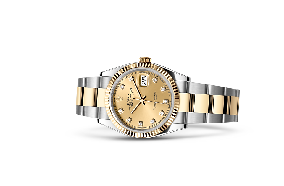 PKStockX Rolex Datejust 36 Oyster-36 mm-Oystersteel and Yellow Gold Reference 126233 m126233-0018