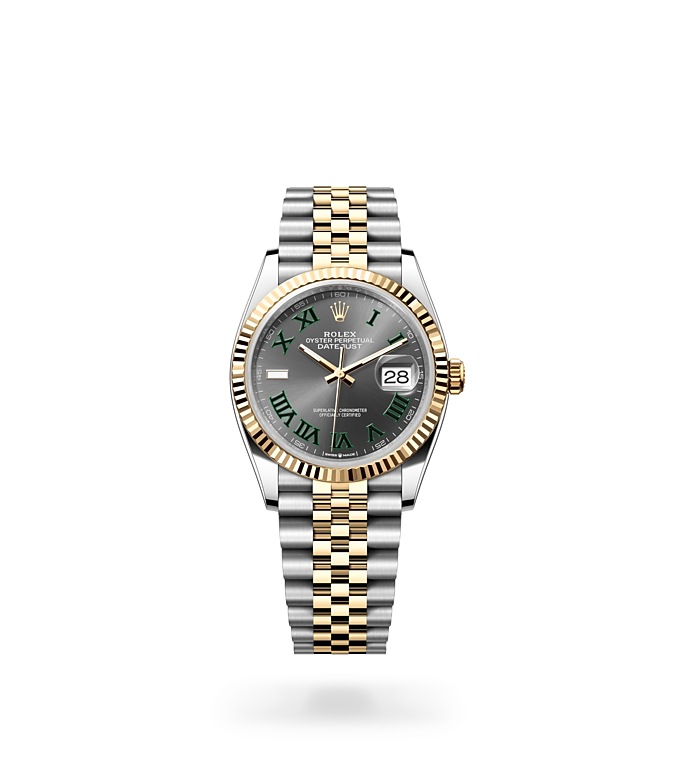 PKStockX Rolex Datejust 36 Oyster-36 mm-Oystersteel and Yellow Gold Reference 126233 m126233-0035