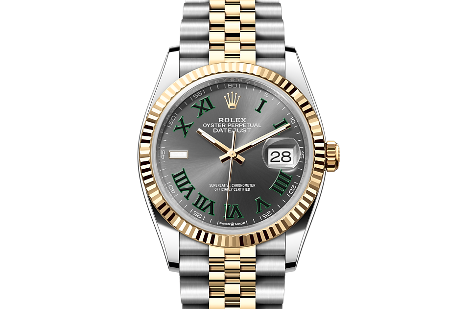 PKStockX Rolex Datejust 36 Oyster-36 mm-Oystersteel and Yellow Gold Reference 126233 m126233-0035