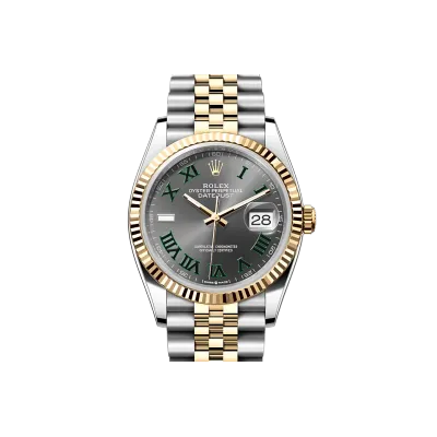PKStockX Rolex Datejust 36 Oyster-36 mm-Oystersteel and Yellow Gold Reference 126233 m126233-0035 01