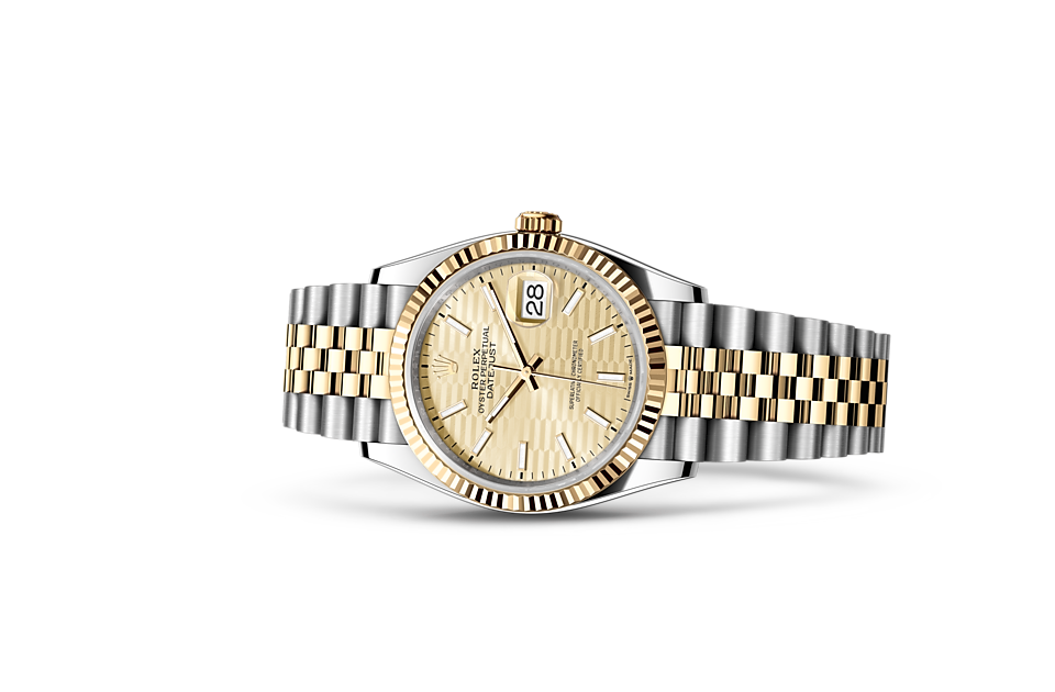 PKStockX Rolex Datejust 36 Oyster-36 mm-Oystersteel and Yellow Gold Reference 126233 m126233-0039
