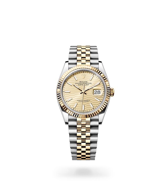 PKStockX Rolex Datejust 36 Oyster-36 mm-Oystersteel and Yellow Gold Reference 126233 m126233-0039