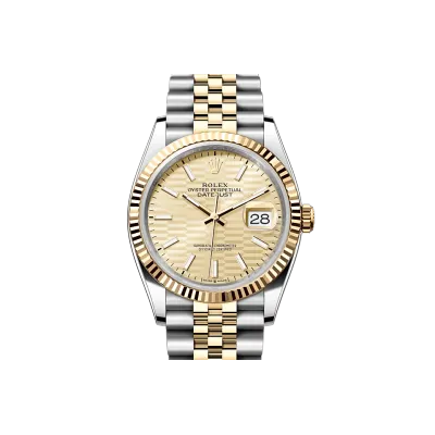 PKStockX Rolex Datejust 36 Oyster-36 mm-Oystersteel and Yellow Gold Reference 126233 m126233-0039 01