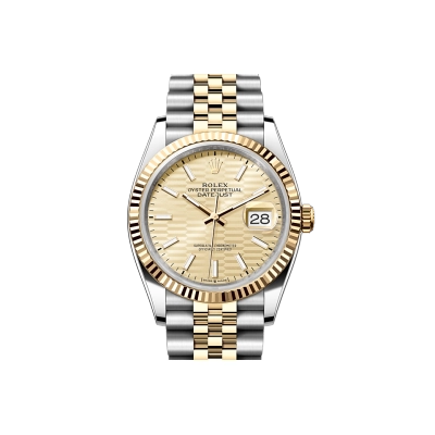 PKStockX Rolex Datejust 36 Oyster-36 mm-Oystersteel and Yellow Gold Reference 126233 m126233-0039 01