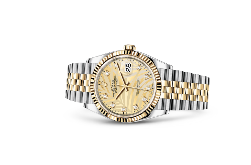 PKStockX Rolex Datejust 36 Oyster-36 mm-Oystersteel and Yellow Gold Reference 126233 m126233-0043