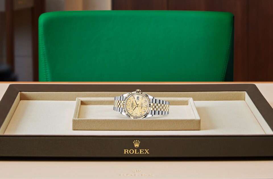 PKStockX Rolex Datejust 36 Oyster-36 mm-Oystersteel and Yellow Gold Reference 126233 m126233-0043