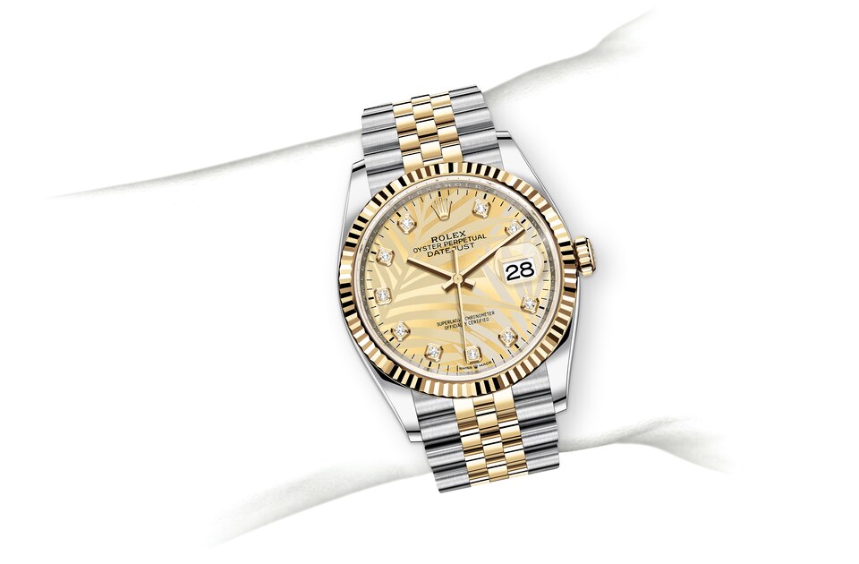 PKStockX Rolex Datejust 36 Oyster-36 mm-Oystersteel and Yellow Gold Reference 126233 m126233-0043