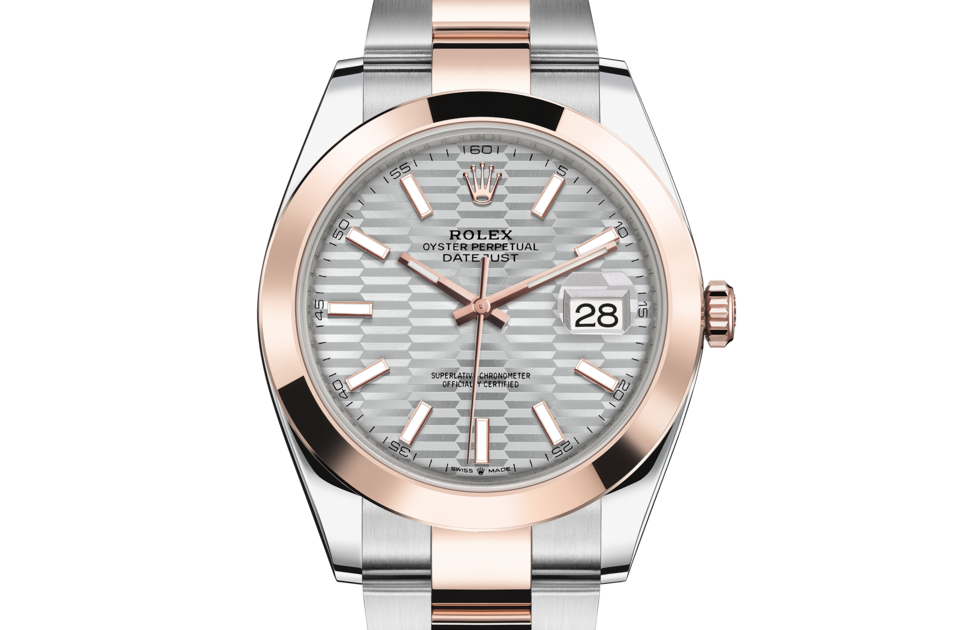 PKStockX Rolex Datejust 41 Oyster-41 mm-Oystersteel and and Everose gold Reference 126301 m126301-0017