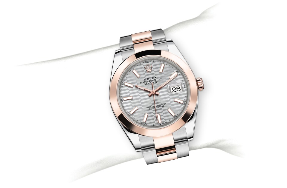 PKStockX Rolex Datejust 41 Oyster-41 mm-Oystersteel and and Everose gold Reference 126301 m126301-0017