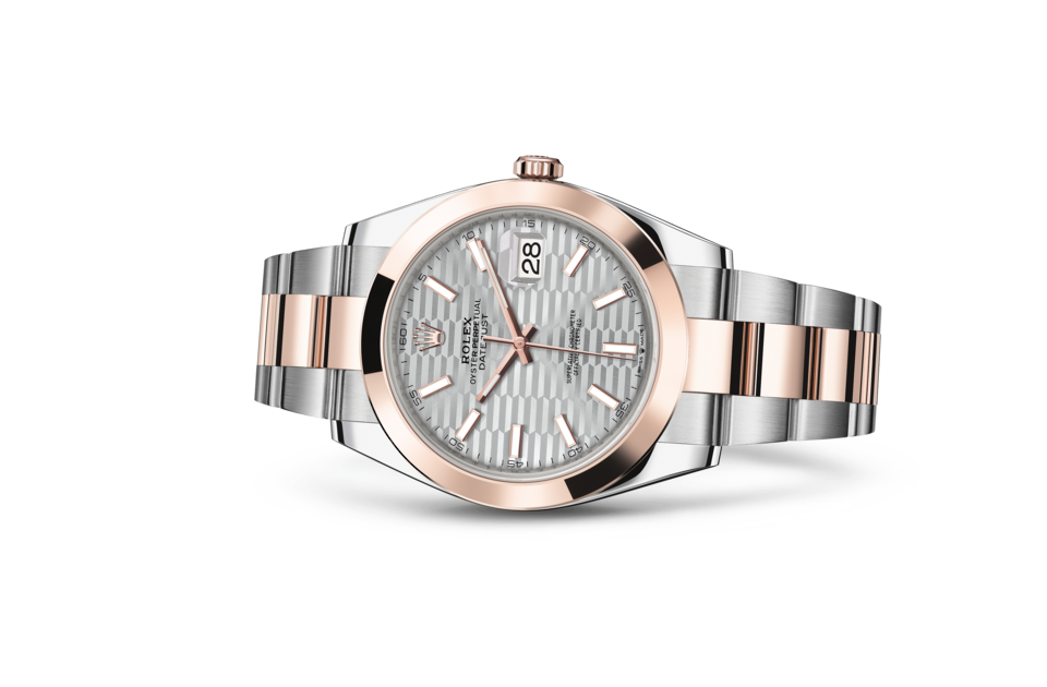 PKStockX Rolex Datejust 41 Oyster-41 mm-Oystersteel and and Everose gold Reference 126301 m126301-0017
