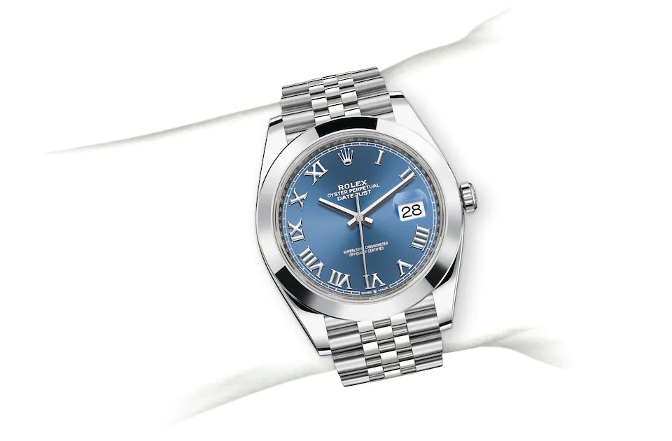 PKStockX Rolex Datejust 41 Oyster-41 mm-Oystersteel and Oystersteel Reference 126300 m126300-0018