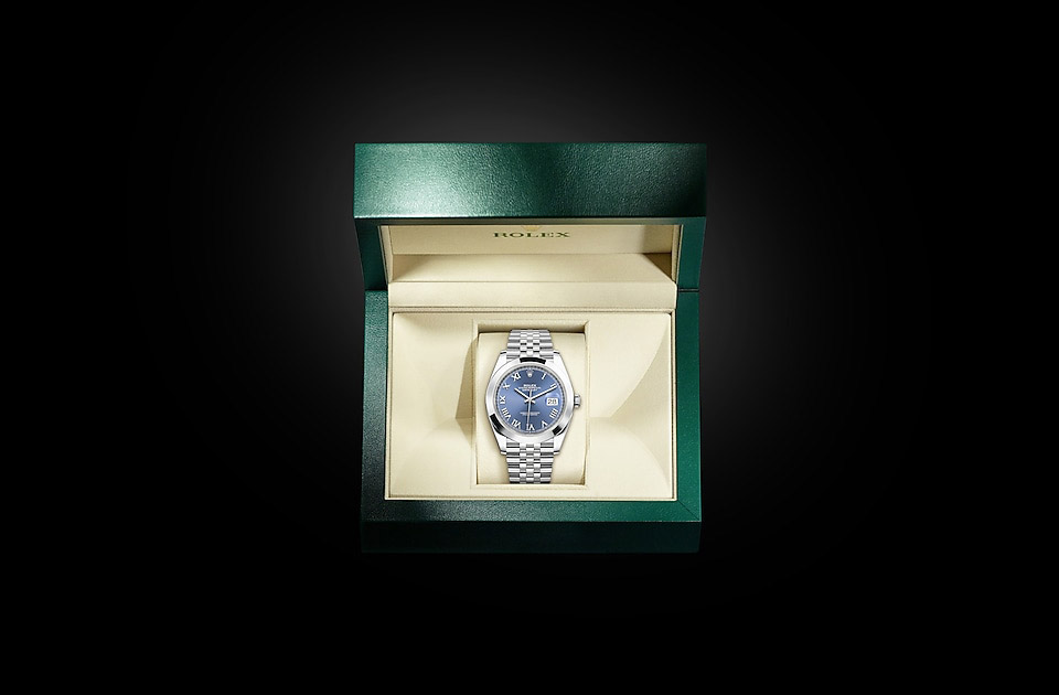 PKStockX Rolex Datejust 41 Oyster-41 mm-Oystersteel and Oystersteel Reference 126300 m126300-0018