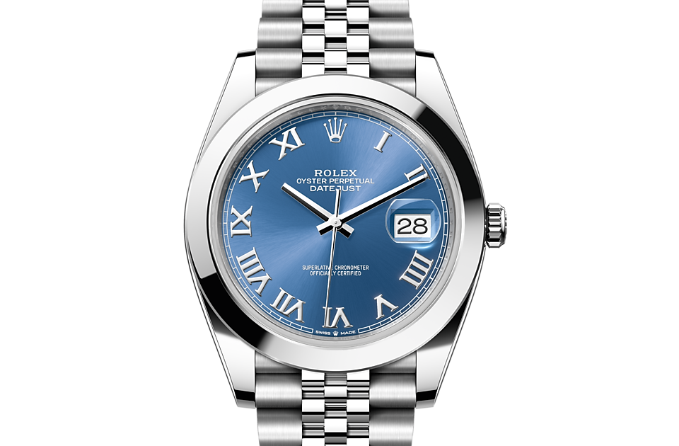 PKStockX Rolex Datejust 41 Oyster-41 mm-Oystersteel and Oystersteel Reference 126300 m126300-0018