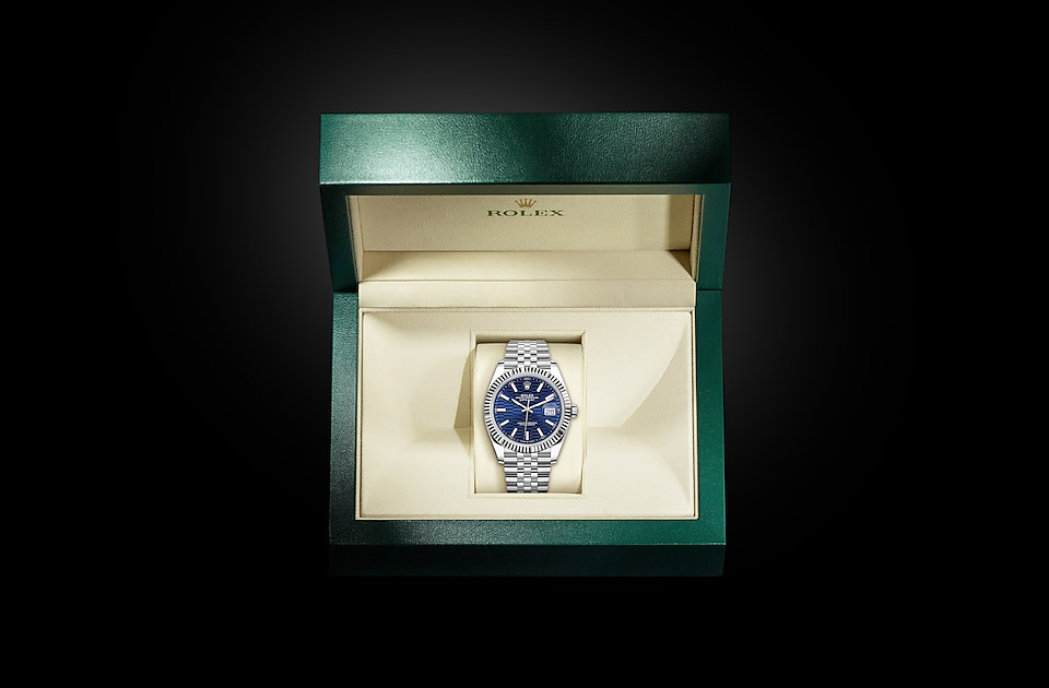 PKStockX Rolex Datejust 41 Oyster-41 mm-Oystersteel and White Gold Reference 126334 m126334-0032