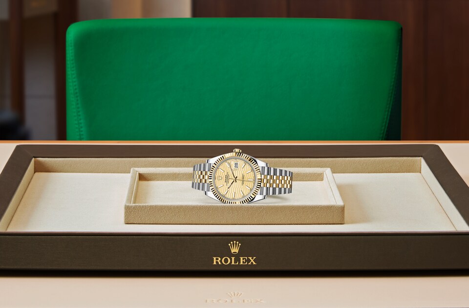PKStockX Rolex Datejust 41 Oyster-41 mm-Oystersteel and Yellow Gold Reference 126333 m126333-0022
