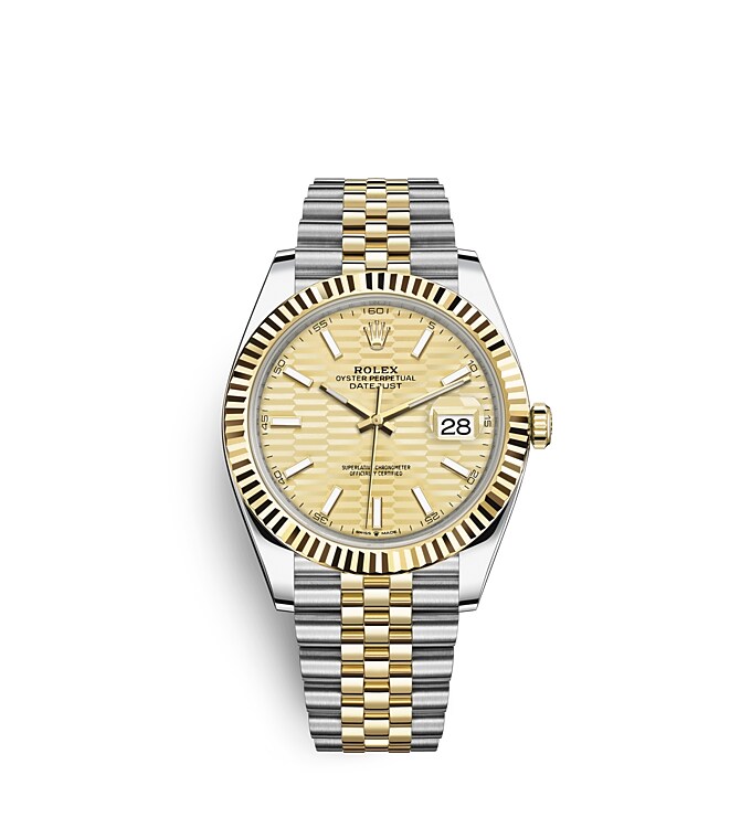 PKStockX Rolex Datejust 41 Oyster-41 mm-Oystersteel and Yellow Gold Reference 126333 m126333-0022